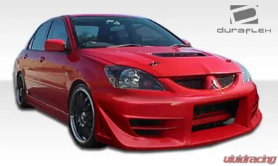 2004-2007 Mitsubishi Lancer Duraflex Walker Side Skirts Rocker Panels - 2 Piece - 100577