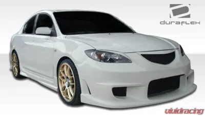 2004-2009 Mazda 3 4DR Duraflex I-Spec Front Bumper Cover - 1 Piece - 104479