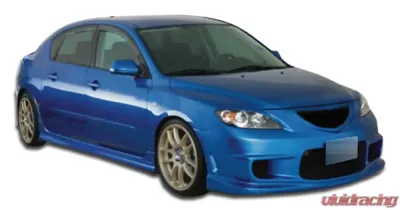 Duraflex 104479 2004 2009 Mazda 3 4DR I Spec Front Bumper Cover