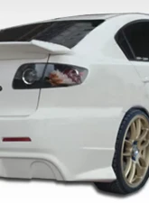 2004-2009 Mazda 3 4DR Duraflex I-Spec Wing Trunk Lid Spoiler - 1 Piece                                     - 104483 - Image 2