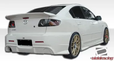 2004-2009 Mazda 3 4DR Duraflex I-Spec Wing Trunk Lid Spoiler - 1 Piece - 104483