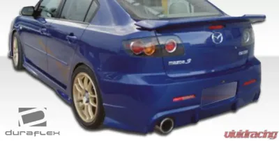 2004-2009 Mazda 3 4DR Duraflex I-Spec Wing Trunk Lid Spoiler - 1 Piece - 104483