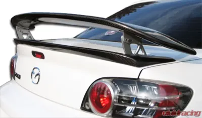 2004-2011 Mazda RX-8 Carbon Creations M-1 Speed Wing Trunk Lid Spoiler - 1 Piece - 102942