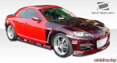 2004-2008 Mazda RX-8 Duraflex GT Competition Front Bumper Cover - 1 Piece - 100579