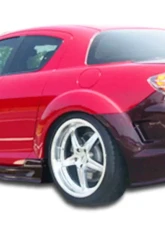 2004-2011 Mazda RX-8 Duraflex GT Competition Rear Bumper Cover - 1 Piece                                     - 100580 - Image 6