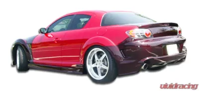 2004-2011 Mazda RX-8 Duraflex GT Competition Rear Bumper Cover - 1 Piece - 100580