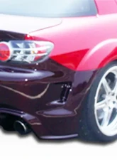 2004-2011 Mazda RX-8 Duraflex GT Competition Rear Bumper Cover - 1 Piece                                     - 100580 - Image 2