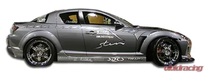 2004-2011 Mazda RX-8 Duraflex M-1 Speed Side Skirts Rocker Panels - 2 Piece - 100584