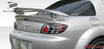 2004-2011 Mazda RX-8 Duraflex M-1 Speed Wing Trunk Lid Spoiler - 3 Piece - 100585