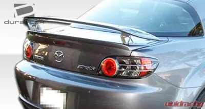 2004-2011 Mazda RX-8 Duraflex M-1 Speed Wing Trunk Lid Spoiler - 3 Piece - 100585