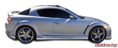 2004-2011 Mazda RX-8 Duraflex Raven Side Skirts Rocker Panels - 2 Piece - 103215