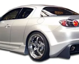 2004-2011 Mazda RX-8 Duraflex Vader Rear Bumper Cover - 1 Piece