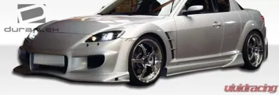 2004-2011 Mazda RX-8 Duraflex Vader Side Skirts Rocker Panels - 2 Piece - 100591