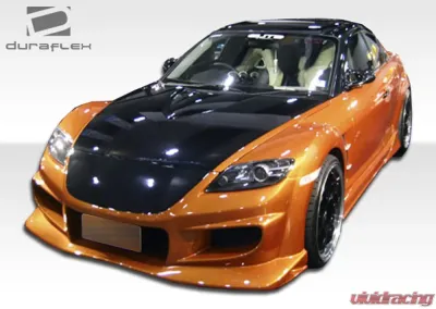 2004-2011 Mazda RX-8 Duraflex Vader Side Skirts Rocker Panels - 2 Piece - 100591