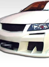 2004-2008 Acura TSX Duraflex Raven Front Bumper Cover - 1 Piece                                     - 100545 - Image 2