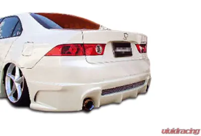 2004-2008 Acura TSX Duraflex Raven Rear Bumper Cover - 1 Piece - 100546