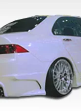 2004-2008 Acura TSX Duraflex Raven Rear Bumper Cover - 1 Piece                                     - 100546 - Image 3