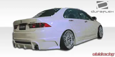 2004-2008 Acura TSX Duraflex Raven Rear Bumper Cover - 1 Piece - 100546