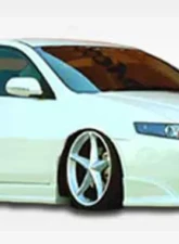2004-2008 Acura TSX Duraflex Raven Body Kit - 4 Piece                                     - 110069 - Image 8