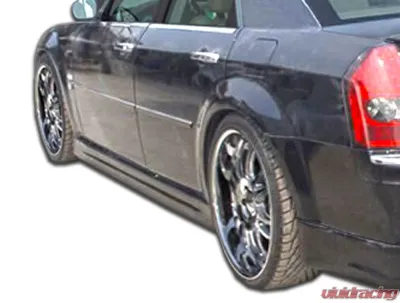 2005-2010 Chrysler 300 300C Duraflex Brizio Side Skirts Rocker Panels - 2 Piece - 107428