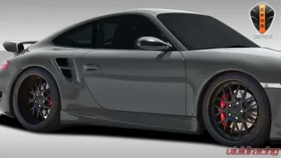 2005-2012 Porsche 997 | 991 Carrera C4/C4S/Turbo Eros Version 1 Side Skirts Rocker Panels - 2 Piece - 107837