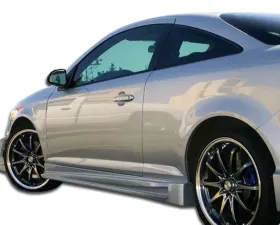 2005-2010 Chevrolet Cobalt 2007-2010 Pontiac G5 2DR Duraflex Bomber Side Skirts Rocker Panels - 2 Piece