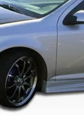 2005-2010 Chevrolet Cobalt 2007-2010 Pontiac G5 2DR Duraflex Bomber Side Skirts Rocker Panels - 2 Piece                                     - 104917 - Image 2