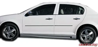 2005-2010 Chevrolet Cobalt 2007-2010 Pontiac G5 4DR Duraflex Racer Side Skirts Rocker Panels - 2 Piece - 100638