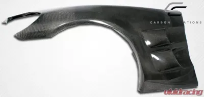 2005-2013 Chevrolet Corvette C6 Carbon Creations ZR Edition Front Fenders - 2 Piece - 105774