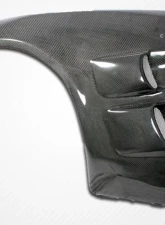 2005-2013 Chevrolet Corvette C6 Carbon Creations ZR Edition Front Fenders - 2 Piece                                     - 105774 - Image 6