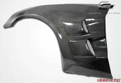 2005-2013 Chevrolet Corvette C6 Carbon Creations ZR Edition Front Fenders - 2 Piece - 105774