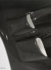 2005-2013 Chevrolet Corvette C6 Carbon Creations ZR Edition Front Fenders - 2 Piece                                     - 105774 - Image 4