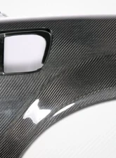 2005-2013 Chevrolet Corvette C6 Carbon Creations ZR Edition Rear Fenders - 2 Piece                                     - 105776 - Image 10