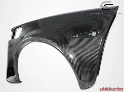 2005-2013 Chevrolet Corvette C6 Carbon Creations ZR Edition Rear Fenders - 2 Piece - 105776