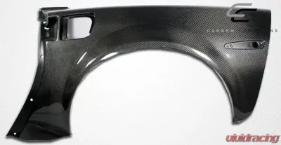 2005-2013 Chevrolet Corvette C6 Carbon Creations ZR Edition Rear Fenders - 2 Piece - 105776