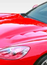 2005-2013 Chevrolet Corvette C6 Duraflex H-Design Hood - 1 Piece                                     - 106046 - Image 2