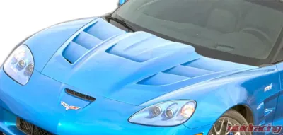 2005-2013 Chevrolet Corvette C6 Duraflex ZR Edition 2 Hood - 1 Piece - 106141
