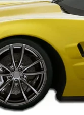 2005-2013 Chevrolet Corvette C6 Duraflex ZR Edition Front Fenders - 2 Piece                                     - 105773 - Image 2
