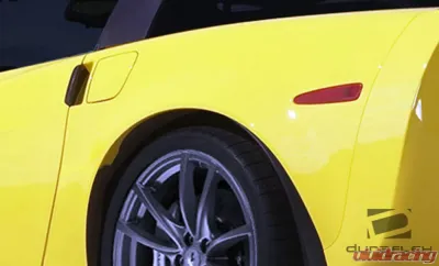 2005-2013 Chevrolet Corvette C6 Duraflex ZR Edition Rear Fenders - 2 Piece - 105775