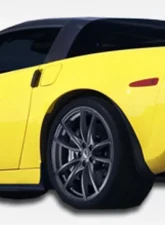 2005-2013 Chevrolet Corvette C6 Duraflex ZR Edition Rear Fenders - 2 Piece                                     - 105775 - Image 3