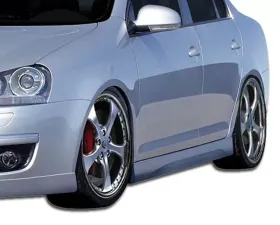 2005-2010 Volkswagen Jetta / 2006-2009 Golf GTI Rabbit Duraflex Executive Side Skirts Rocker Panels - 2 Piece