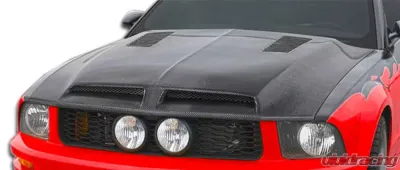 2005-2009 Ford Mustang Carbon Creations GT500 Hood - 1 Piece - 106386