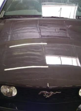 2005-2009 Ford Mustang Carbon Creations OEM Look Hood - 1 Piece                                     - 102724 - Image 2