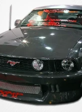 2005-2009 Ford Mustang Carbon Creations OEM Look Hood - 1 Piece                                     - 102724 - Image 3
