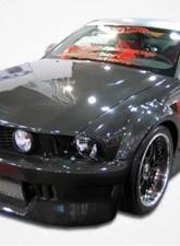 2005-2009 Ford Mustang Carbon Creations OEM Look Hood - 1 Piece                                     - 102724 - Image 4