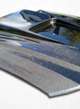 2005-2009 Ford Mustang Carbon Creations Spyder3 Hood - 1 Piece                                     - 104171 - Image 5