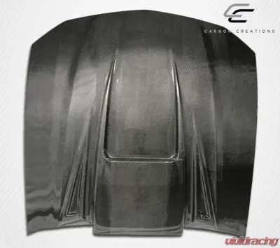 2005-2009 Ford Mustang Carbon Creations Spyder3 Hood - 1 Piece - 104171