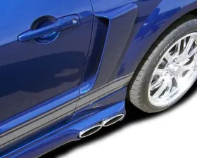 2005-2009 Ford Mustang Couture Urethane CVX Side Scoop - 2 Piece