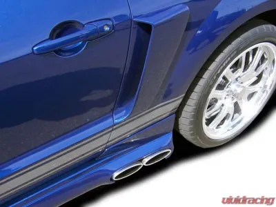 2005-2009 Ford Mustang Couture Urethane CVX Side Scoop - 2 Piece - 104798