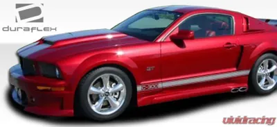 2005-2009 Ford Mustang Couture Urethane CVX Side Scoop - 2 Piece - 104798